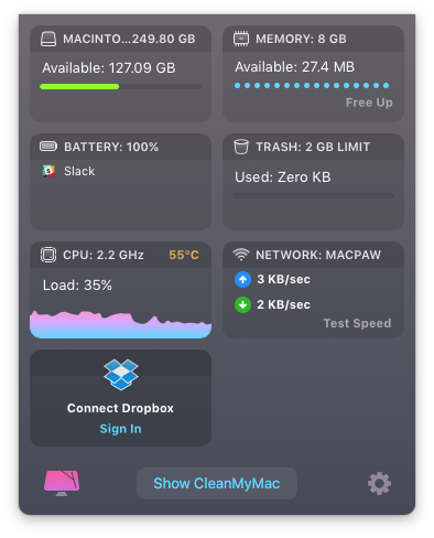 Mac measurement tool